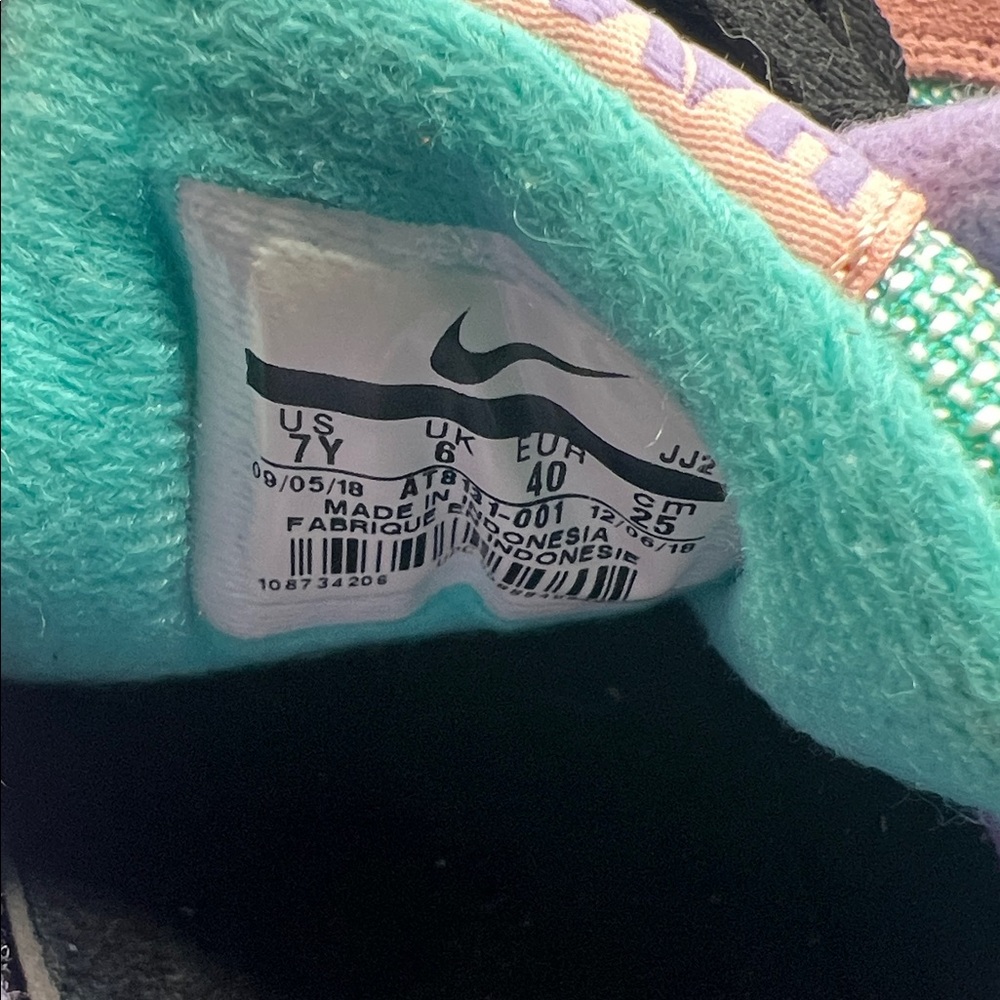 Nike Air Max 1 Have a Nike DayPastel Mesh &Suede in Mint, Pink, Lavender & Black - Picture 2 of 4